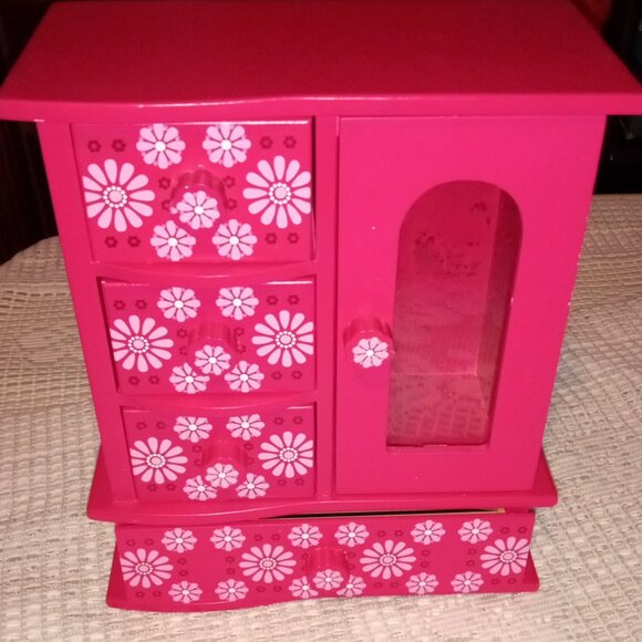 BEAUTIFUL GIRLS PINK LOT OF 2 JEWELRY BOXES AND A DIARY FOR HER SPECIAL THOUGHTS - Picture 5 of 16